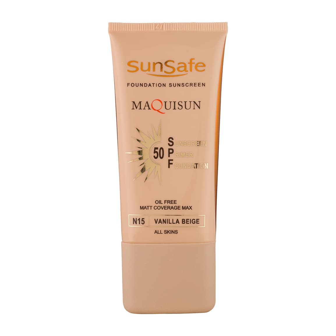 کرم ضد آفتاب رنگی سان سیف مدل MAQUISUN با SPF50 حجم 40 میلی لیتر