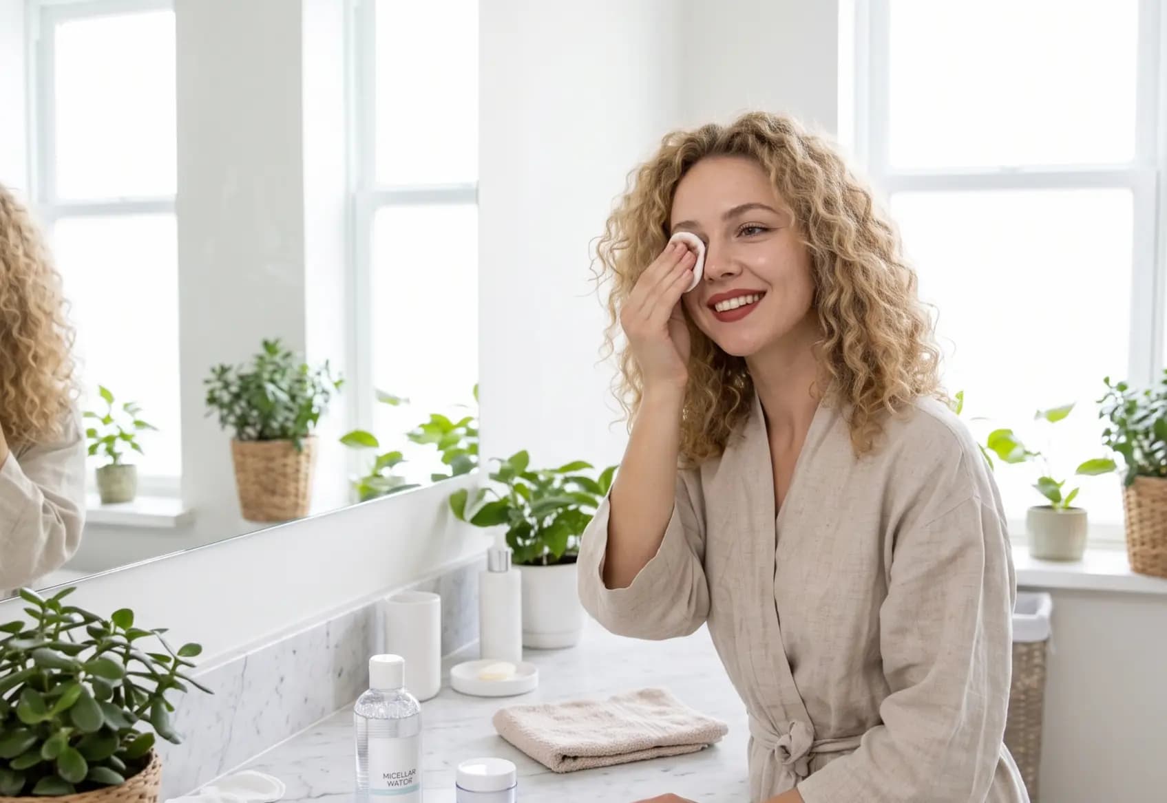 بهترین روش پاک کردن آرایش؛ آموزش پاکسازی دو مرحلهای (Double Cleansing)